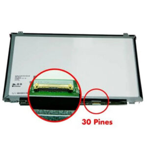 PANTALLA 15.6 LED SLIM CONECTOR 40 PINES , CON BRAKETS ARRIBA Y ABAJO
