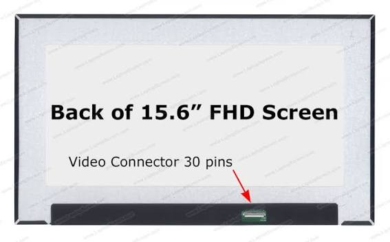 PANTALLA 15.6 , MICROBORDES SIN PESTAÑA CONECTOR 30 PINES