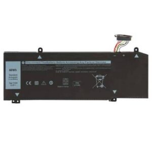 Batería Dell 1F22N 15.2v 60Wh Modelos: G5 5590 Series: G5 5590-D2785W D1765W D2765B D1865B, G7 7790 Series: G7 7790-D1765B 1785, Dell Alienware M17 2019 Series 01F22N
