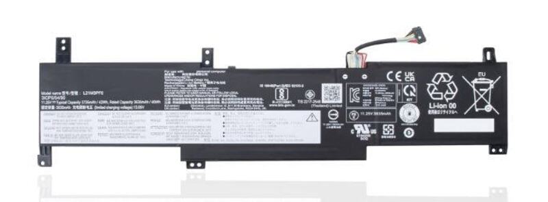 Batería LENOVO 5B11D70891, 5B11D70895, 5B11D96113, L21C3PF0, L21D3PF0, L21L3PF0, L21M3PF0, SB11D70893, SB11D96114 IdeaPad 1 14ADA7 14ALC7 14IAU7 14IGL7 15ADA7 15ALC7 15AMN7 15IGL7 NUEVAS