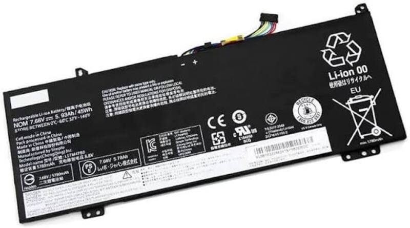 Batería LENOVO L17C4PB0 7.68V 45Wh Flex 6-14ARR Flex 6-14IKB IdeaPad 530s IdeaPad 530s-14IKB IdeaPad 530s-15IKB IdeaPad 530s-14ARR Yoga 530-14ARR Yoga 530-14IKB