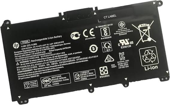 Baterías HP TF03XL 11.55V 3470mAh 15-CC, 15-CD, 15-BF, 15-BK, 14-CD, 14M-CD, 14-CK, 14-BF, 17-AR