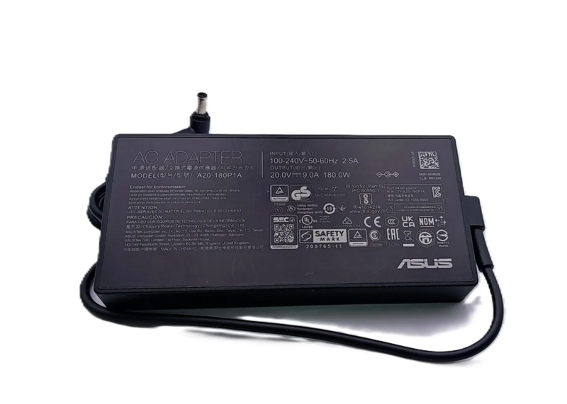 Cargador ASUS 20V 9.0a 180W 6.0 x 3.7 pin al centro ADP-180TB H original