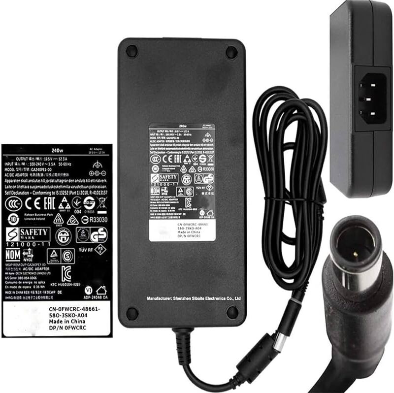 Cargadores DELL 19.5V 12.3a 240W PLUG 7.4 x 5.0 GA240PE1-00