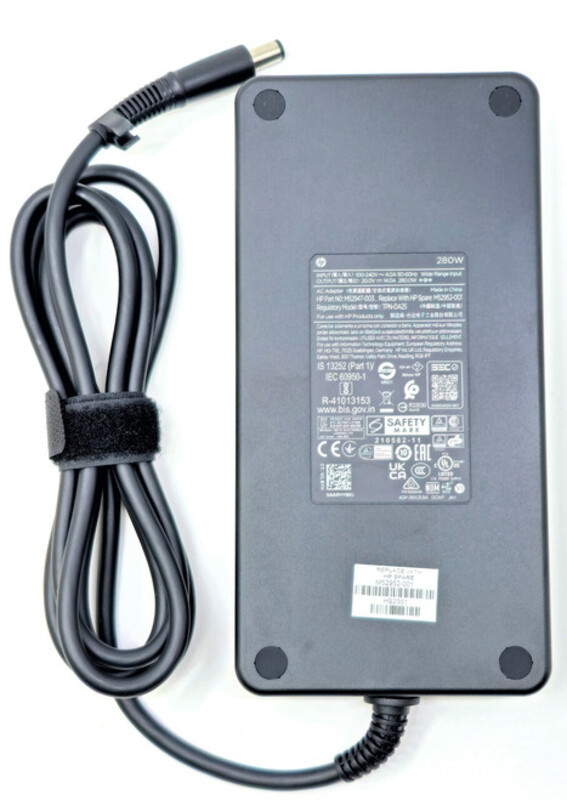 Cargador HP 20.0V 14.0A 280W plug 4.5 x 3.0 m52952-001