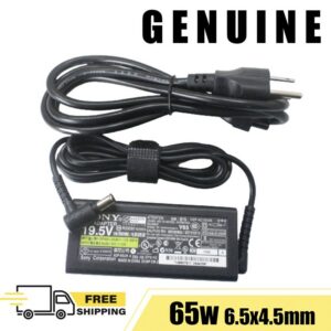 Cargador Sony Vaio 19.5v 3.3a 65w Plug 6.5×4.4mm Original