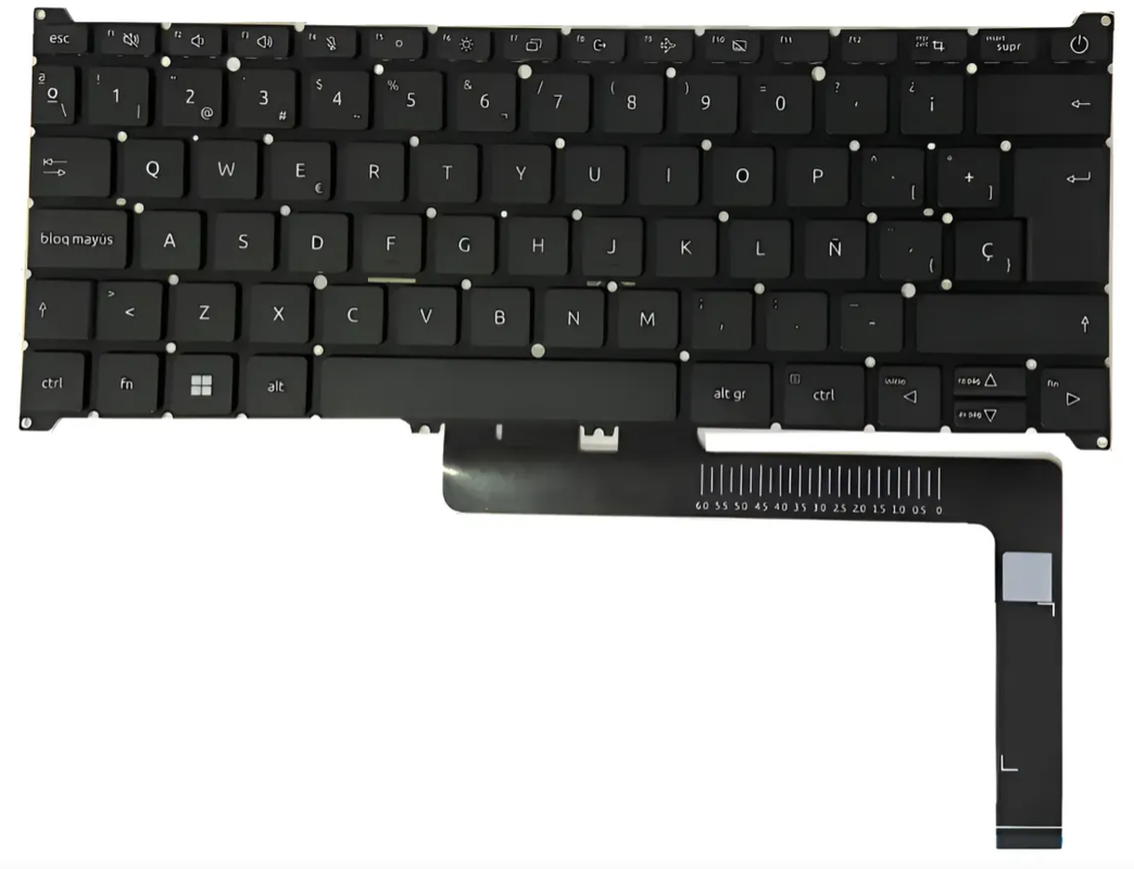 Teclado ACER Aspire 3 A314-23P A314-36P Aspire 5 A514-55G A514-56M color negro, en español