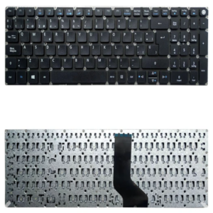Teclado ACER ASPIRE E5-573, E5-772, E5-752, E5-532, E5-522, V5-591, V3-574, V3-575, F5-573G F5-573 K50-20 A515-51-563W, V5-591G, E5-575, e5-576 P257-M, ES1-572, E5-575G, A315-21, A315-31, A315-51, A315-52, A715-71, A717-71, A615-51, A315-41, 7 A715-71 A715-71G A715-72G A717-72 A717-72G ES1-523, ES1-533, ES1-732, A315-53 N17Q1 N17Q2 N17Q3 N17C4 N16C1 N16C2 N16P8 P2510 color negro, español, 4 filas