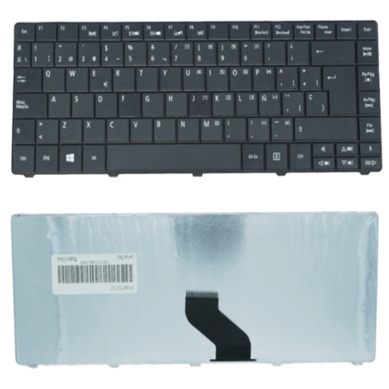 Teclado ACER ASPIRE EMACHINE 3410, 3810, 3811, 4235, 4240, 4250, 4251, 4252, 4333, 4410, 4535, 4540, 4551, 4625, 4736, 4738Z, 4740, 4741, 4743, 4745, 4750, 4810TZ, 4820, 4935,