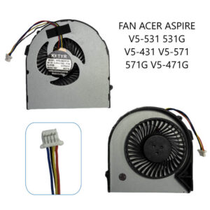 Ventilador Acer Aspire E1-422, E1-422G E1-522 MS2372 E1-470 E1-430 E1-432 de 4 cables
